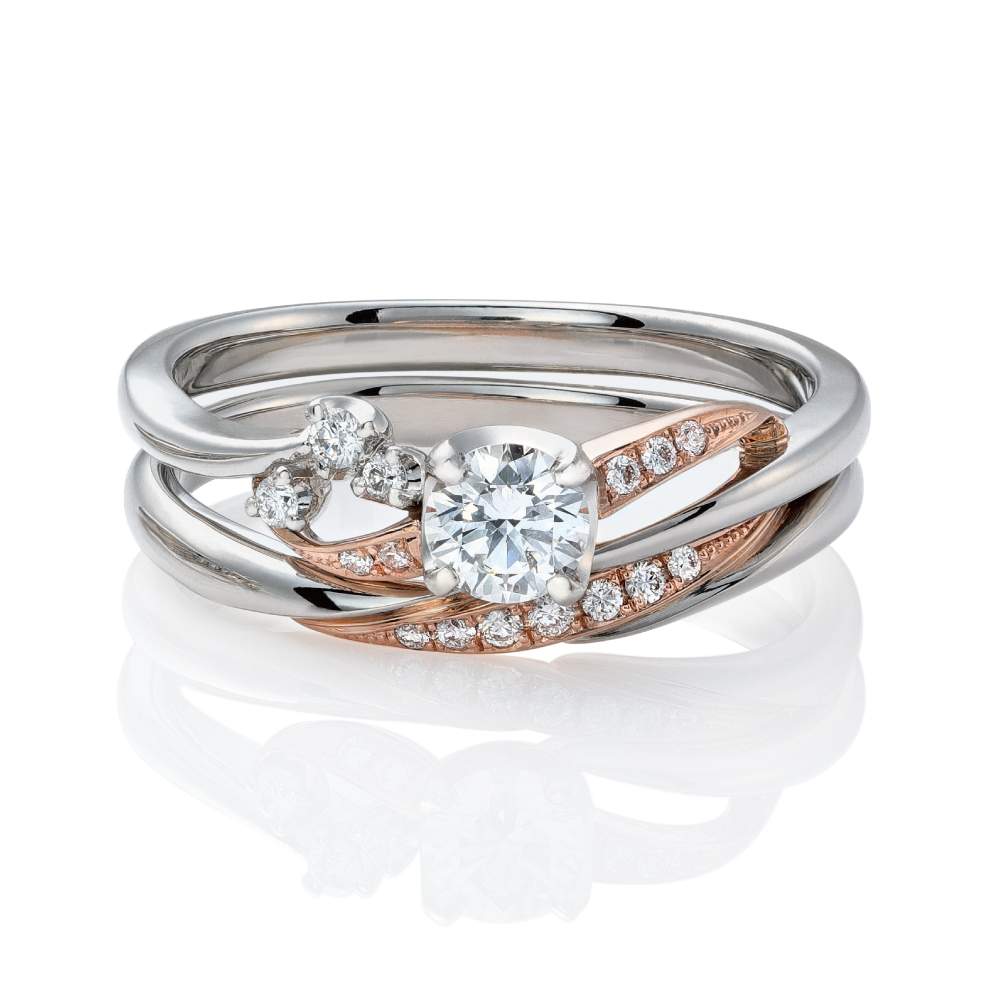 Hoshizora 星空の指輪 エンゲージリング 結婚指輪 婚約指輪の ヤマジスノウ