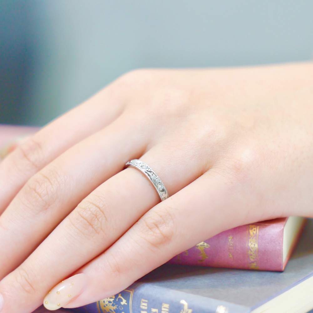 コンテクラシコ 唐草文様 マリッジリング/結婚指輪 | 結婚指輪・婚約指輪の『ヤマジスノウ』