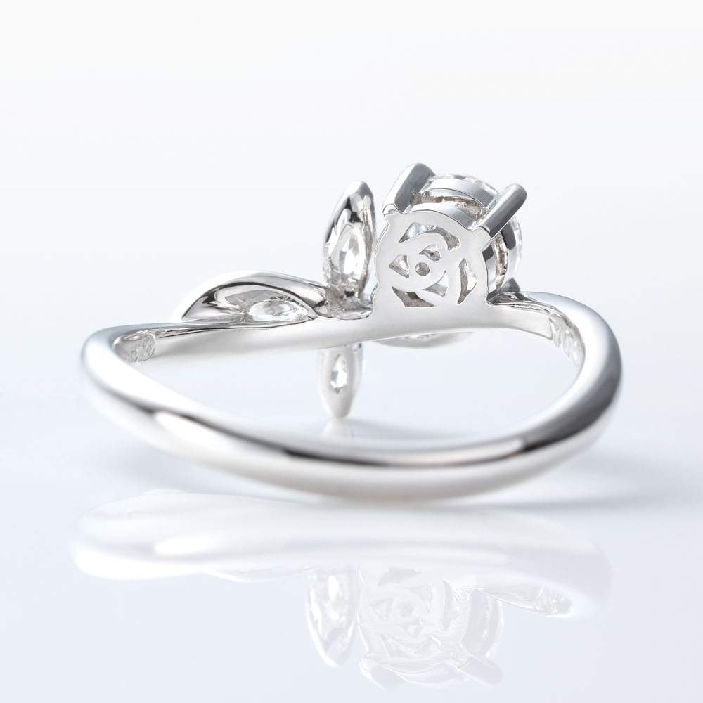 Diamond Butterfly Engage Ring ダイヤモンドバタフライ エンゲージリング オーダーメード エンゲージリング 結婚指輪 婚約指輪の ヤマジスノウ
